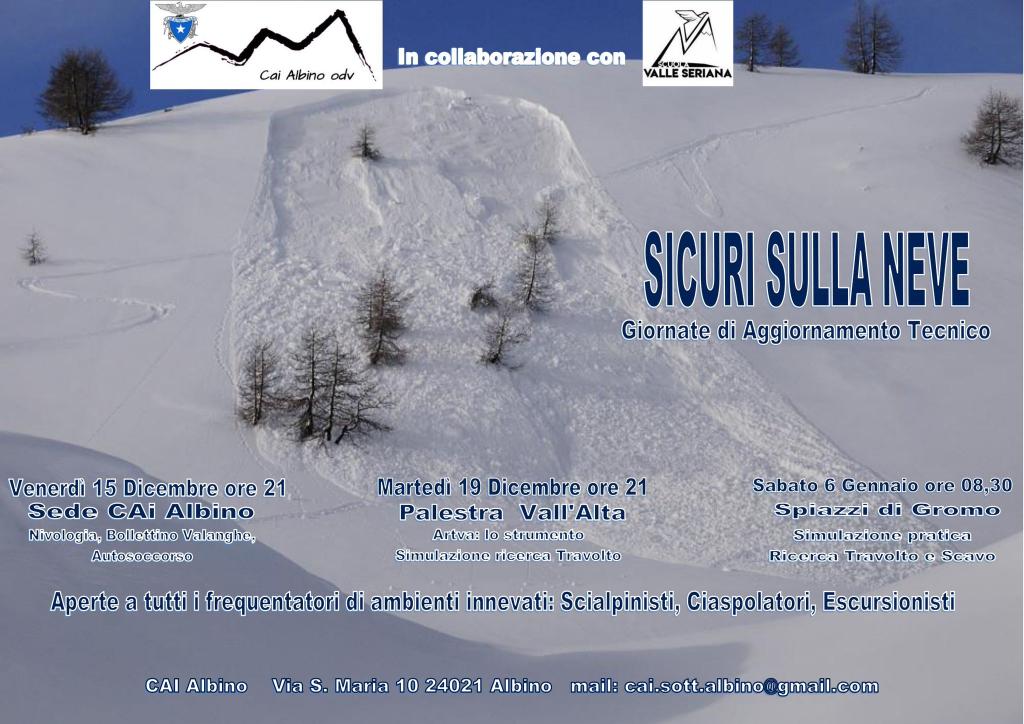 sicuri sulla neve