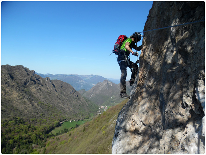 ferrata corno delle capre