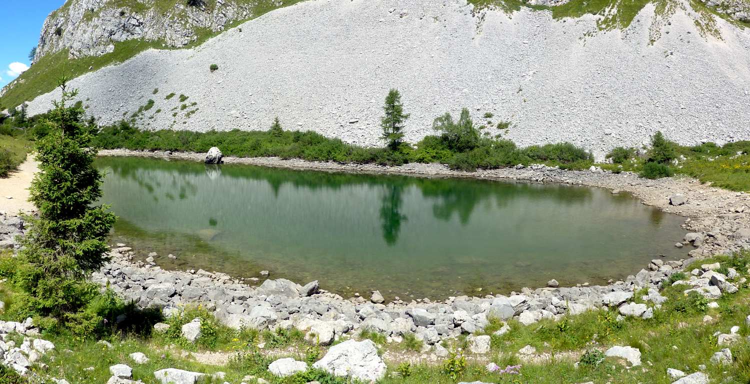 Il laghetto Spigorel (o laghetto di Vigna Vaga).