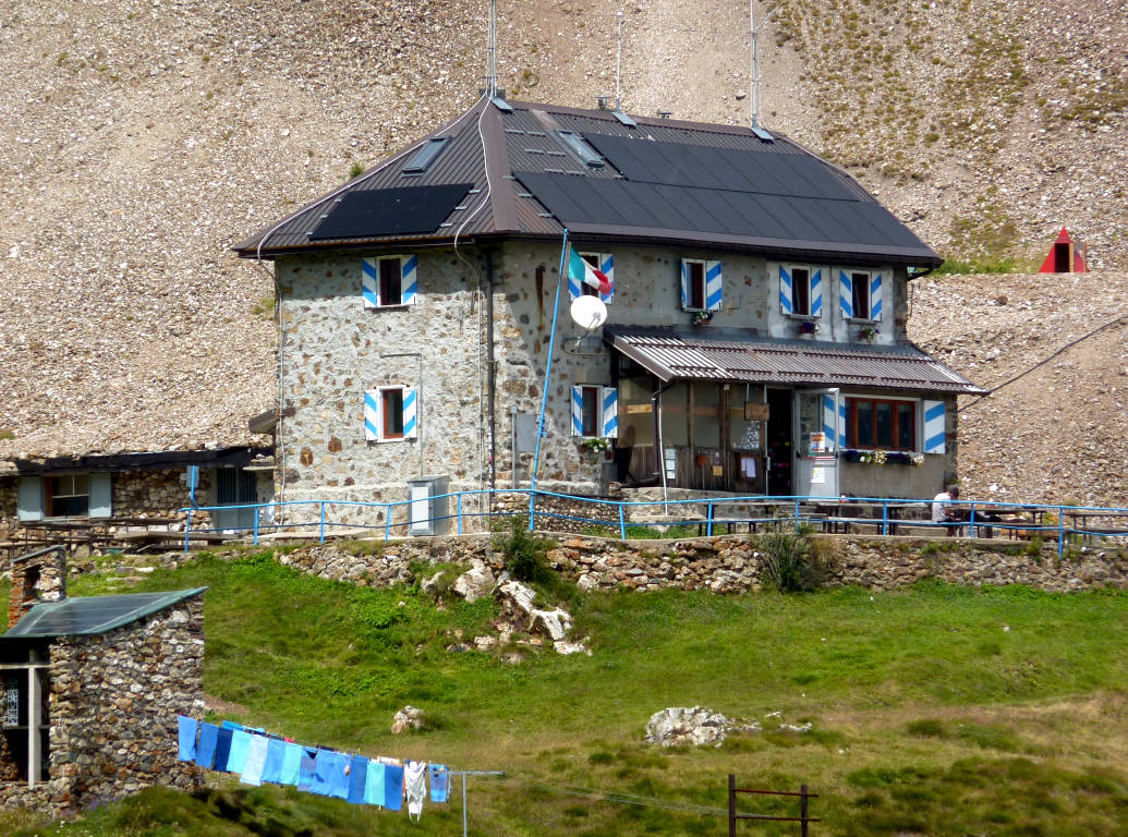 Giungendo al rifugio Grassi.