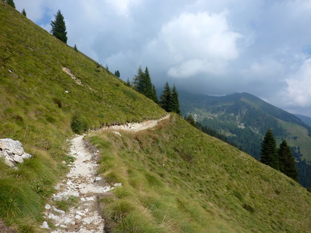 Il 101 poco oltre le baite Fontanini.