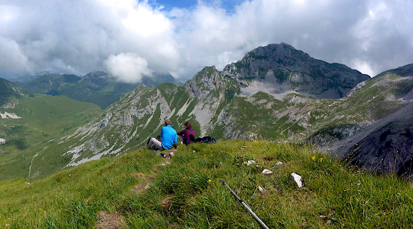 Sosta panoramica al p.so Gabbia.