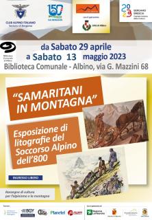 locandina mostra "Samaritani..."