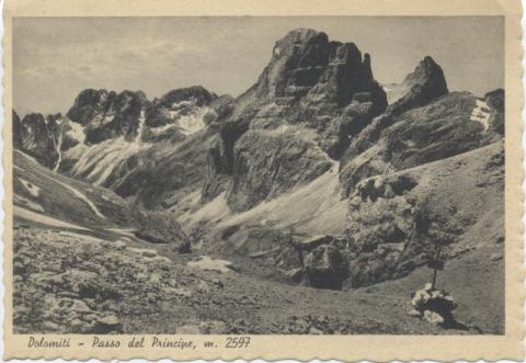 Dolomiti Passo del Principe mt. 2597
