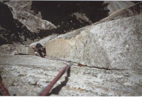 Arrampicata sulla Half Dome
