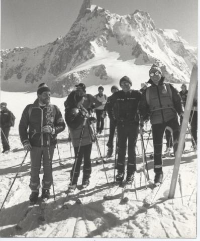 Traversata Monte Bianco Sci CAI 1978