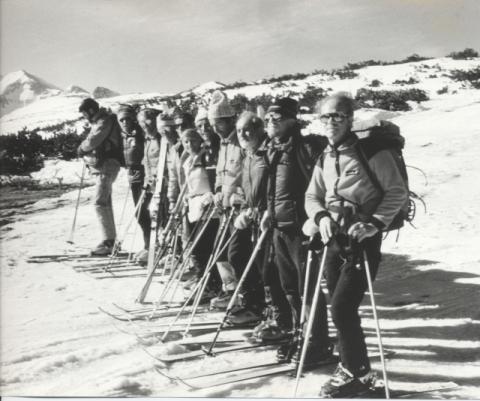 Sci alpinismo in Bulgaria 1986
