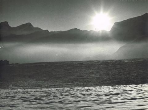 Aurora sull'Ober Theodulgletscher