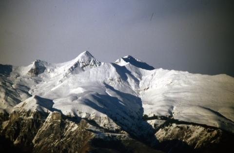 Vista sulle Orobie da santuario d'Altino