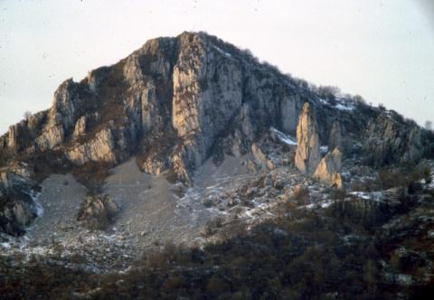 Vista sulle Orobie da santuario d'Altino