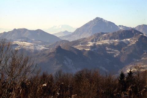 Salita al Cantiglio ed al Cancervo