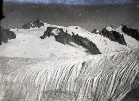 Monte Bianco e Aiguille Pilleret (1946)