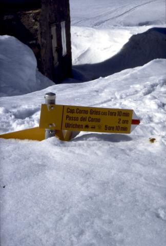 Helgenhorn (Punta Elgio) - 3.05.1997