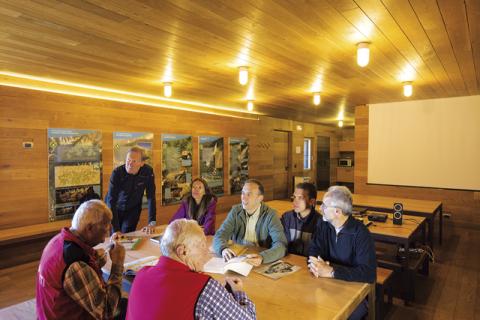 Visita Rettore UNIBERG all'ostello Curò - 31 ottobre 2016