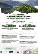 Convegno "Le zoonosi in ambiente montano", sabato 24 giugno 2023