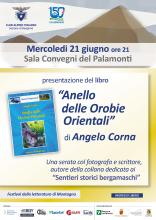 Festival della letteratura di Montagna " Anello delle Orobie Orientali" di Angelo Corna
