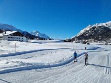 Pista Sci Fondo Engadina