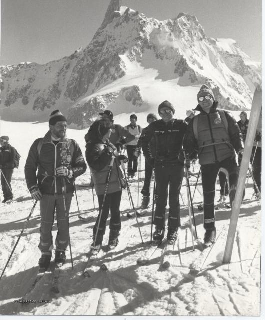 Traversata Monte Bianco Sci CAI 1978