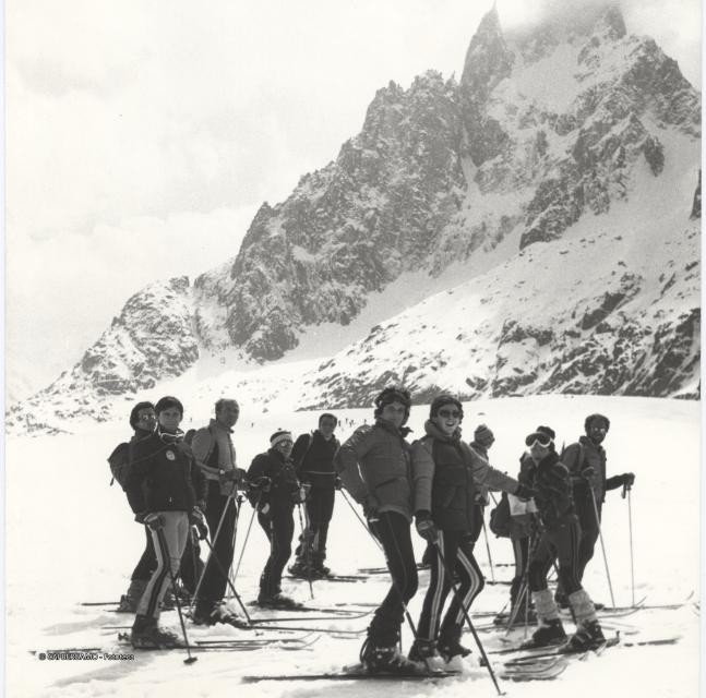 Traversata Monte Bianco Sci CAI 1978