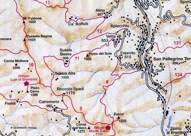 A spasso sopra San Pellegrino Terme