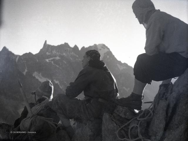 Monte Bianco e Aiguille Pilleret (1946)