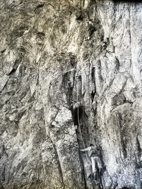 Monte Bianco e Aiguille Pilleret (1946)