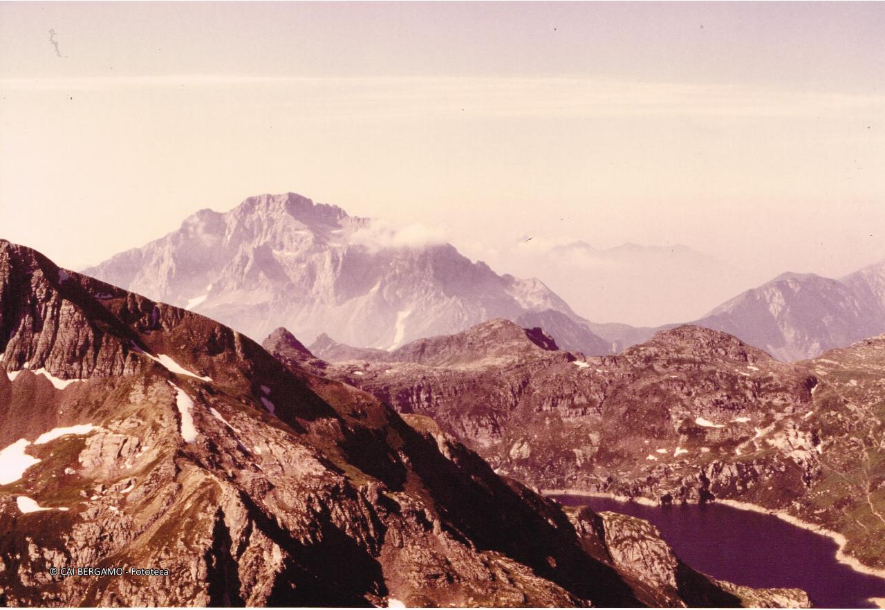 Il Pizzo Arera dal Pizzo del Becco