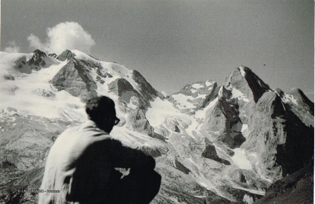 Marmolada e Gran Vernel dalla Porta Vescovo