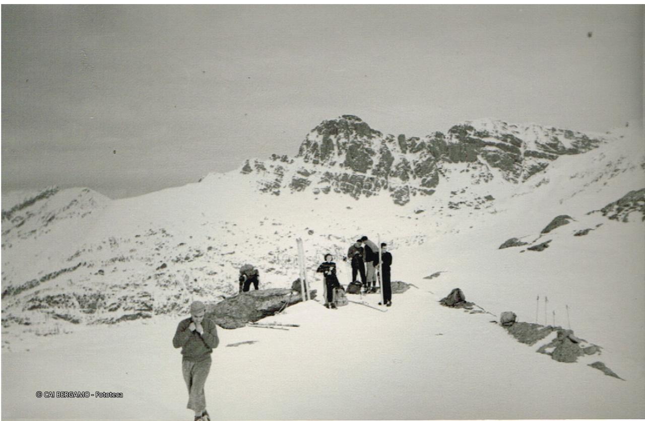 Il Pizzo del Becco dal Passo di Mezzeno