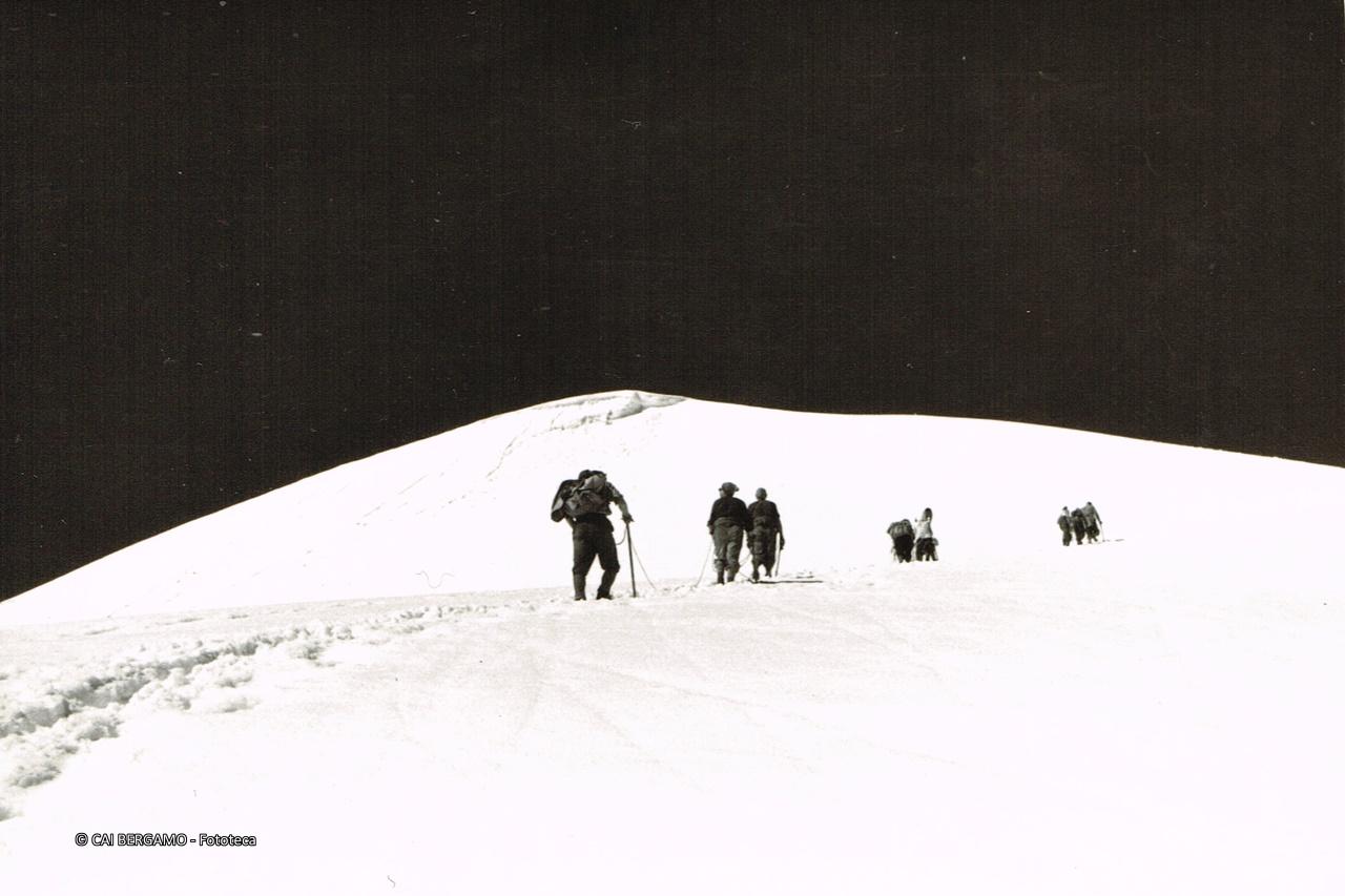 "Verso la vetta del Piz Morteratsch" 