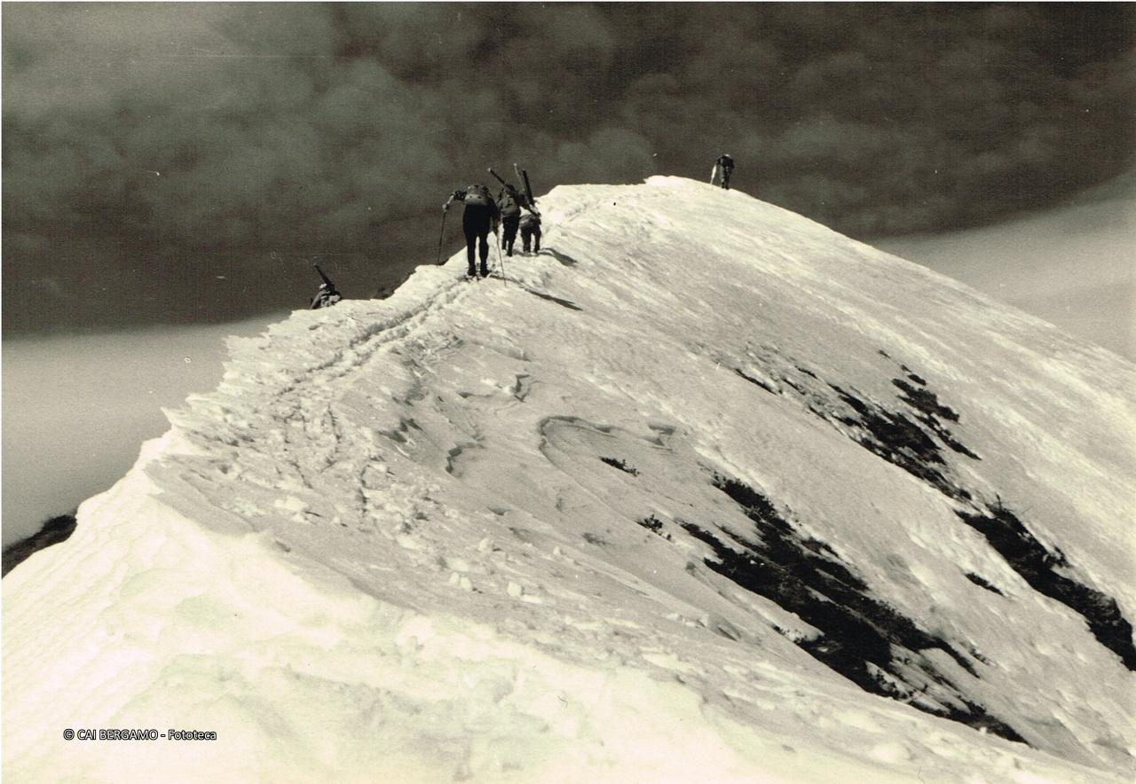 "Sulla cresta della Cima dei Siltri"