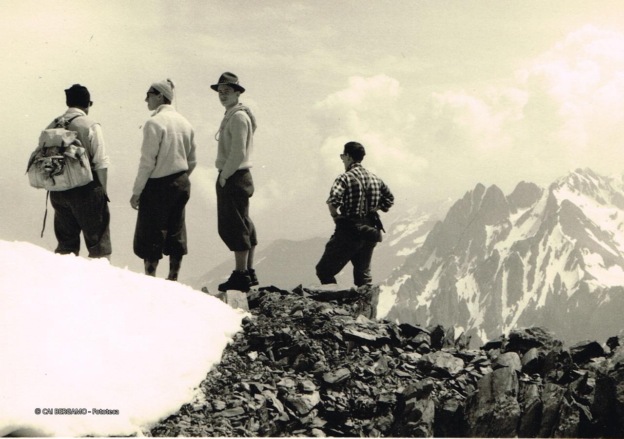 "In vetta al Pizzo Scotes"