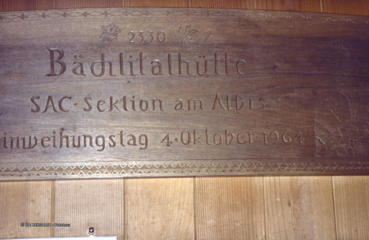 Targa rifugio Bachlital