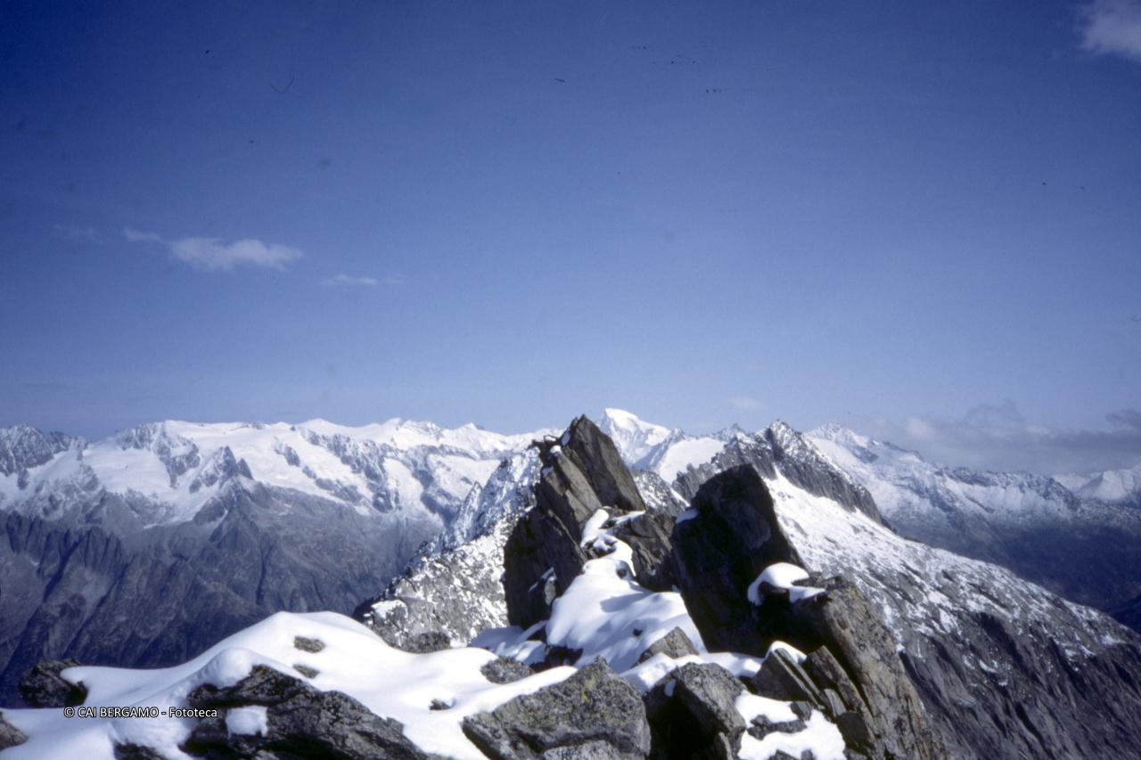 Panorama visto dall' Under Bachli Lichen