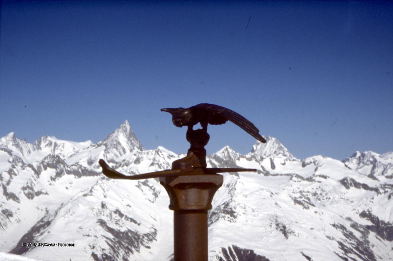 In vetta al Blinnenhorn /Corno Cieco