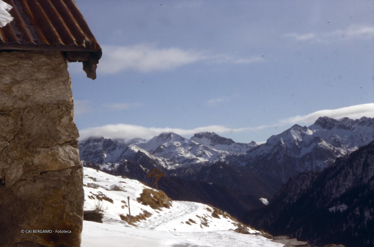 Vista panoramica dalla baita Fontanini