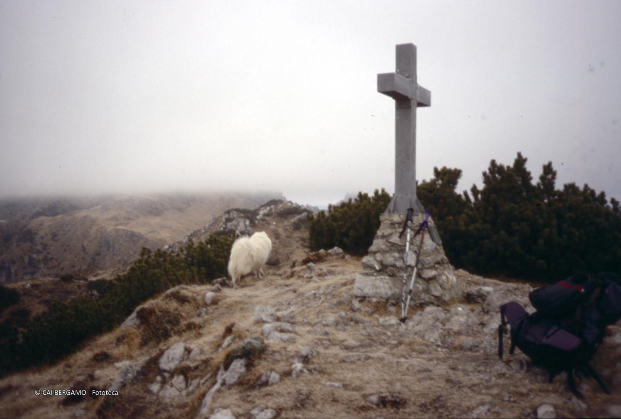 Croce in vetta al Cancervo