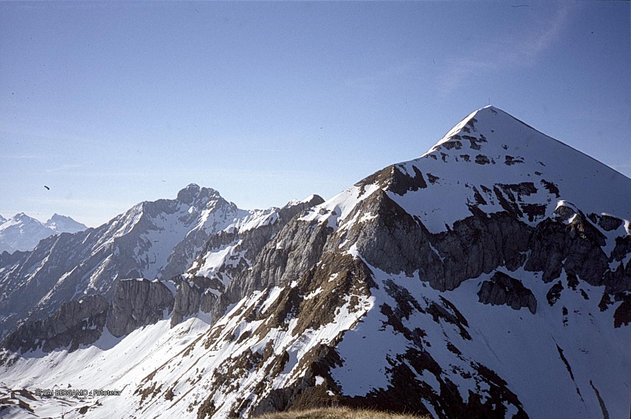 Monte Cavallo dalla cima dei Siltri e retrostante Monte Pegherolo
