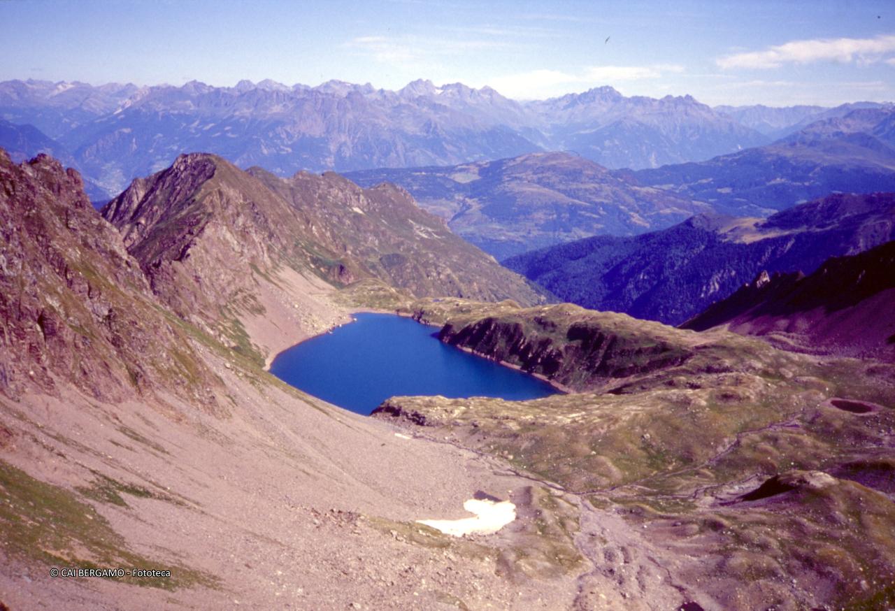 Lago di Picol  visto dall'alto