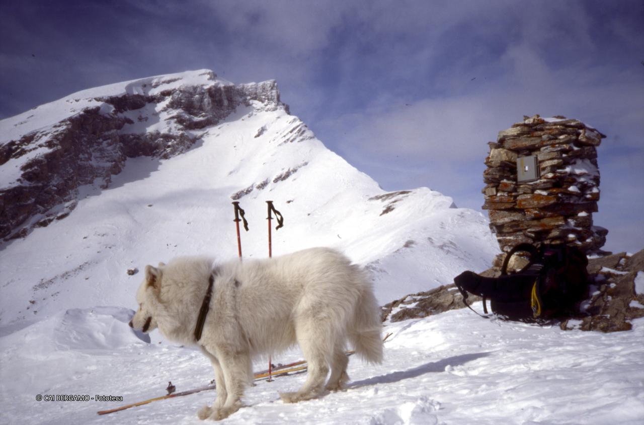 Al passo sotto il Piz Beverin 