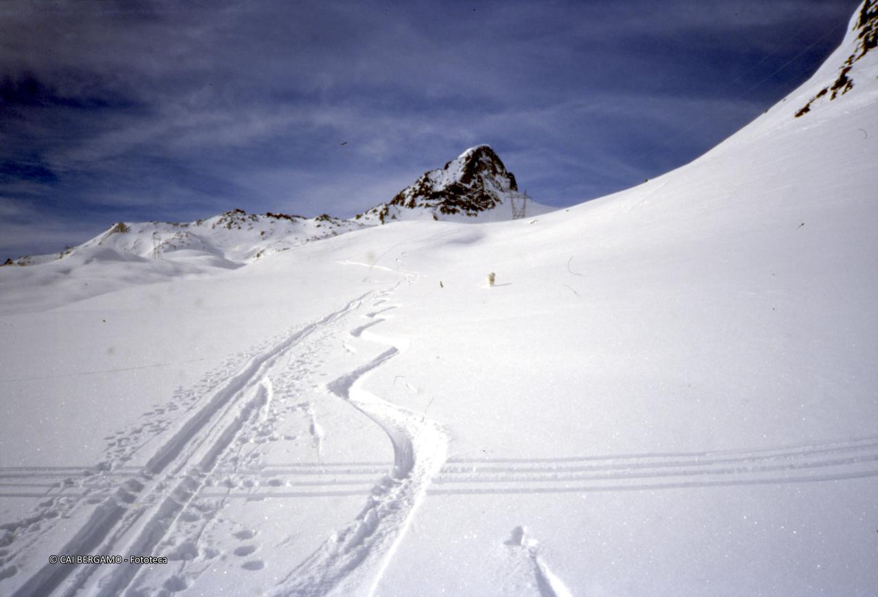 Piz Forcellina lungo la salita al Piz Turba