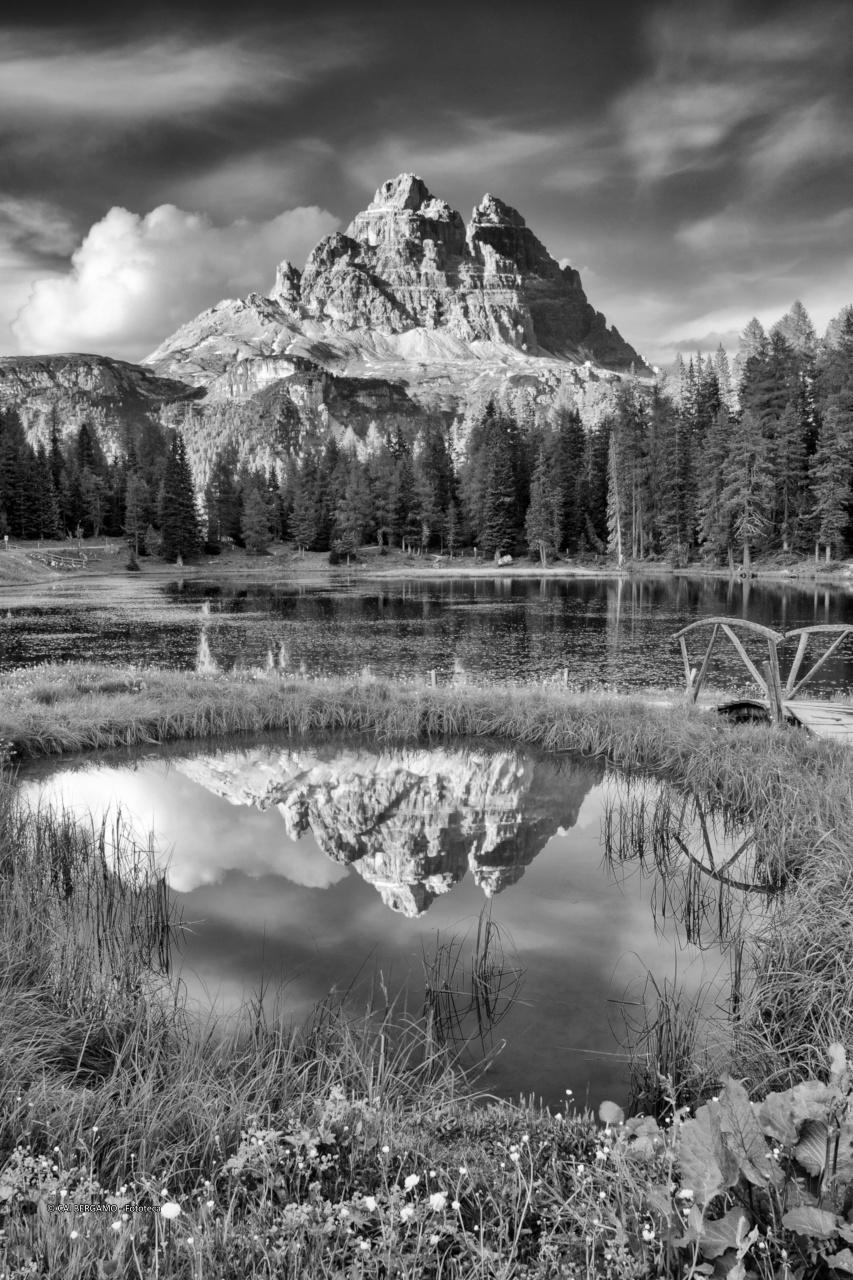 Tre Cime di Lavaredo - Segnalato in "Bianco e Nero"